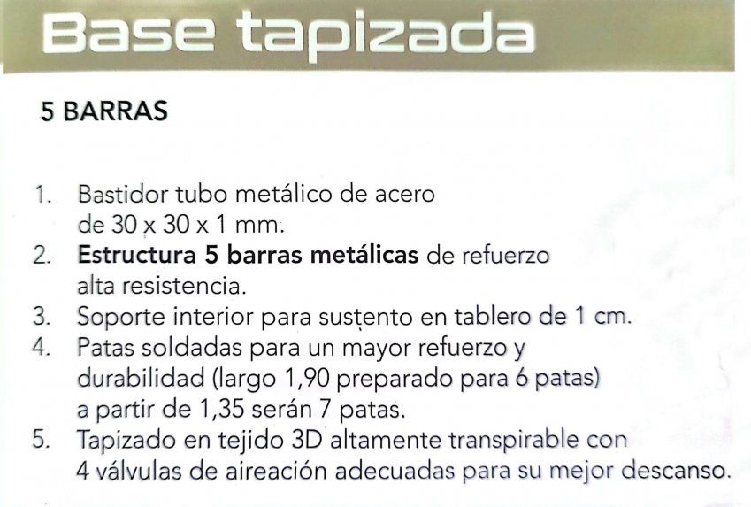 Base Tapizada 1