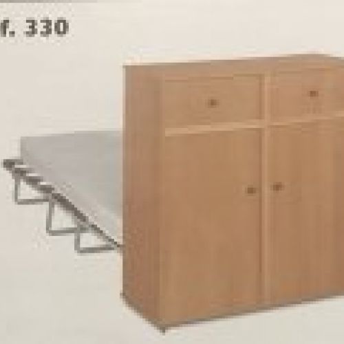 Cama con mueble